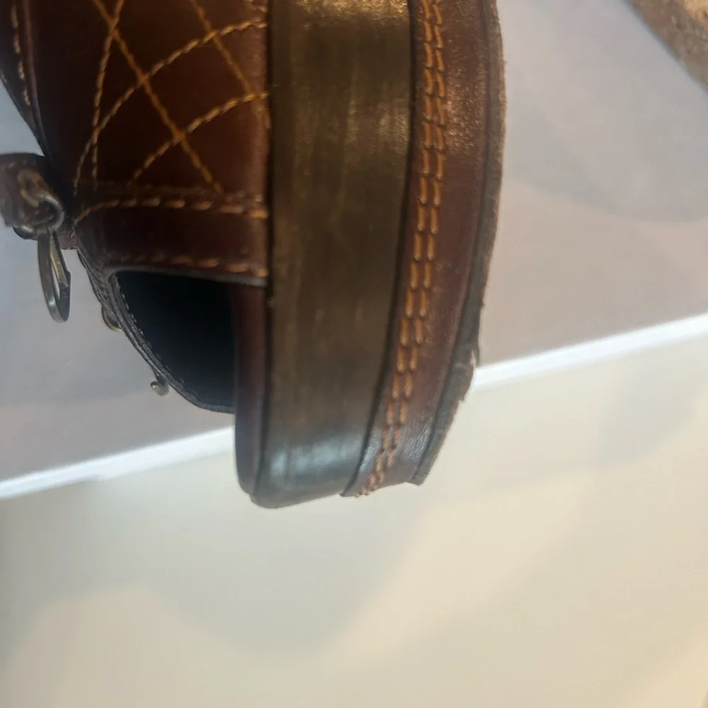 Christian Dior- Cannage Leather Peep Toe Wedge Pumps- size 39 (US Women’s 9) - Picture 10 of 14